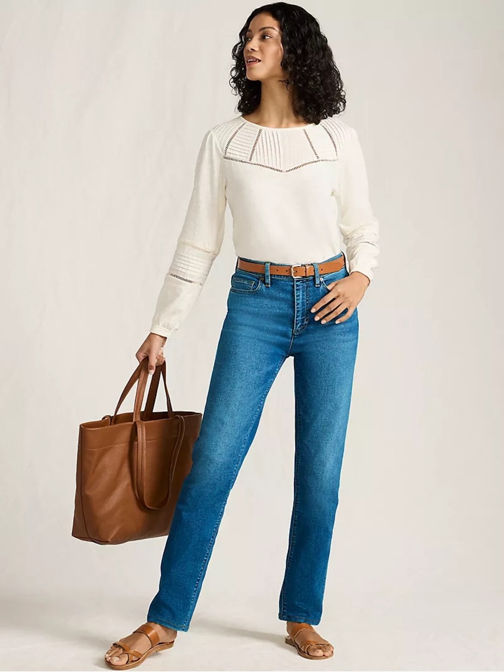 Land’s End Straight Leg Jeans size 8P